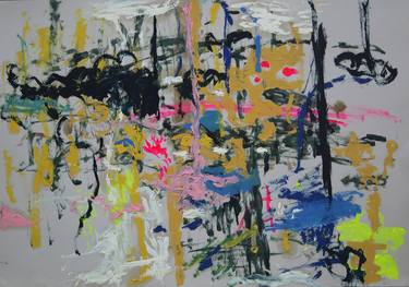 Print of Abstract Expressionism Abstract Paintings by Görkem Dikel