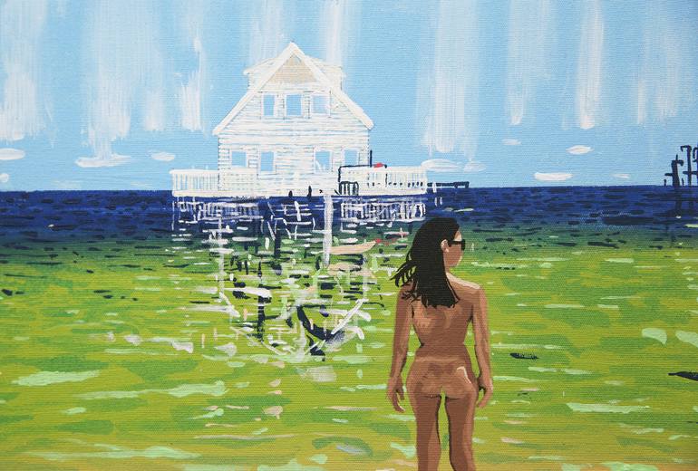 Original Figurative People Painting by Görkem Dikel