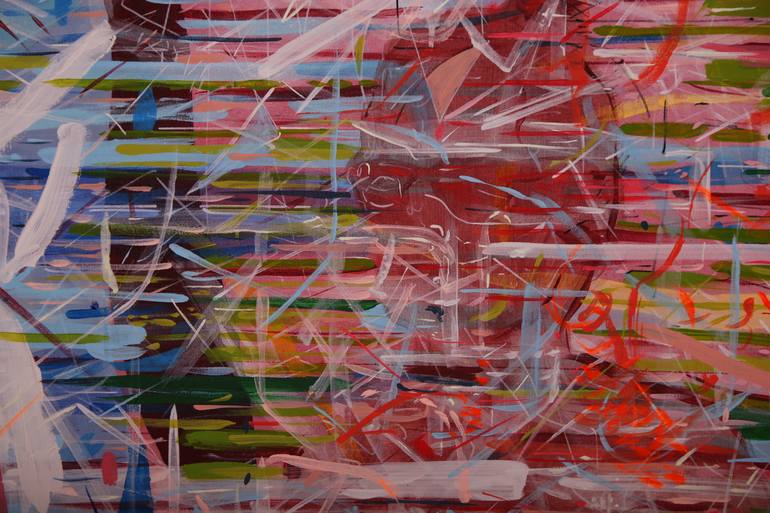 Original Abstract Painting by Görkem Dikel