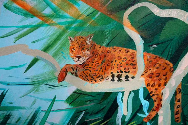 Original Figurative Botanic Painting by Görkem Dikel