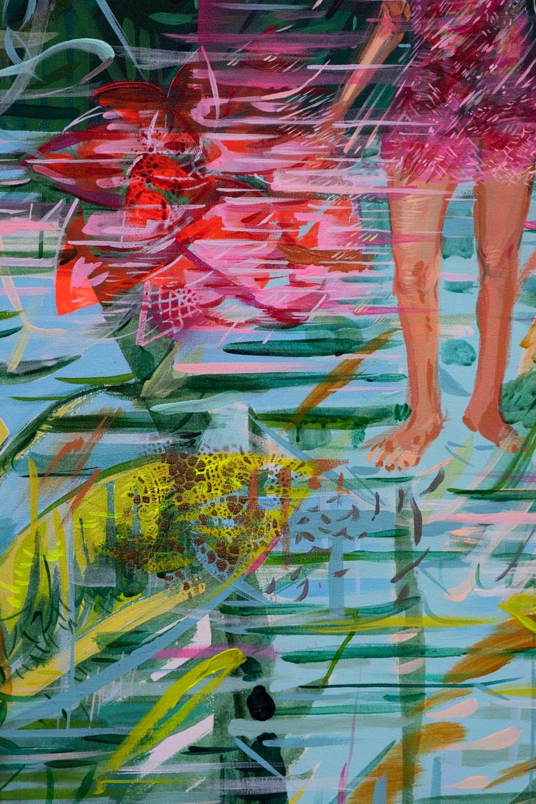 Original Figurative Botanic Painting by Görkem Dikel