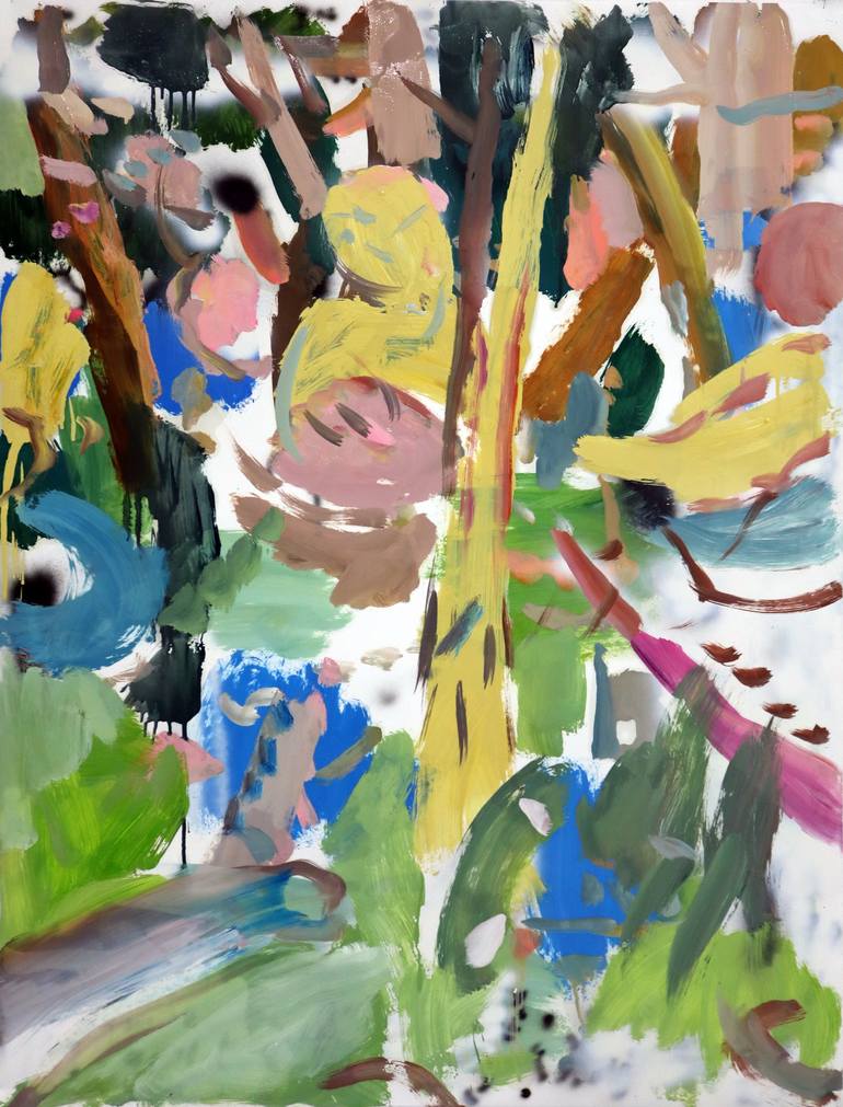 Original Abstract Paintings by Armando RabadáN