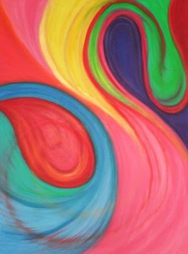 Original Abstract Paintings by Kelly Lynn Kimball