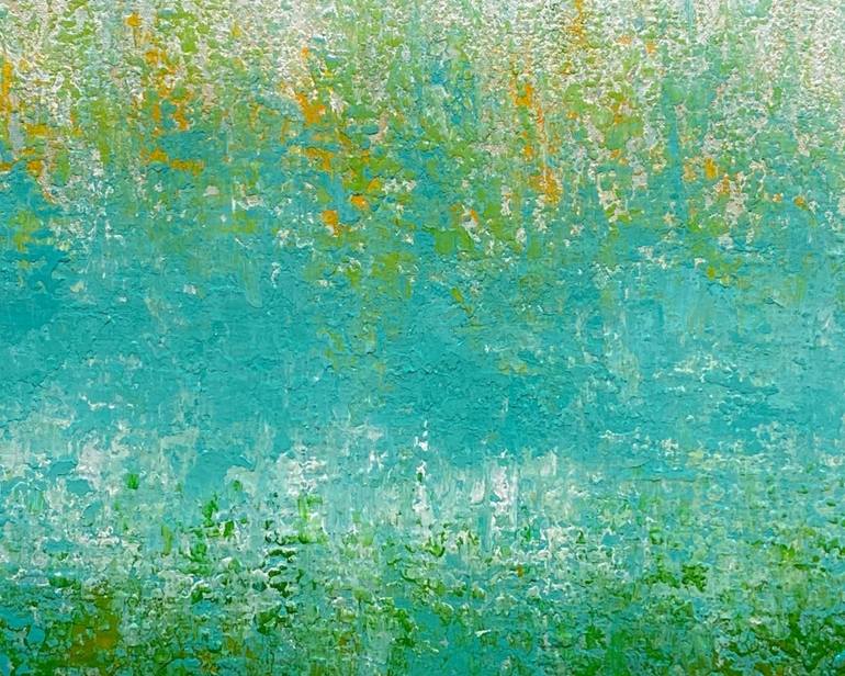 Original Abstract Landscape Painting by Sahil Gupta