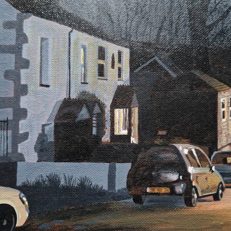 Original Illustration Landscape Painting by Robert Crowther