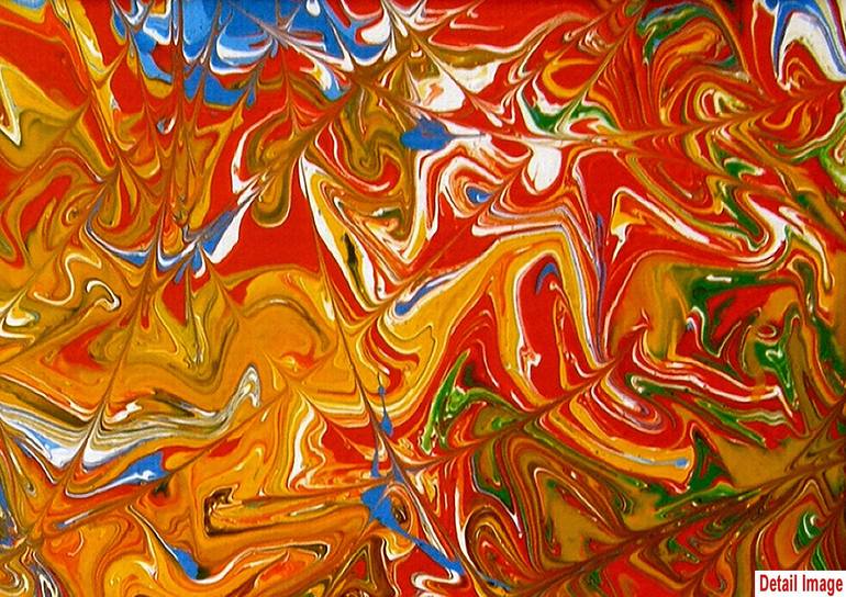 Original Abstract Painting by Tommie Olofsson