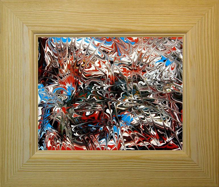 Original Abstract Expressionism Abstract Painting by Tommie Olofsson