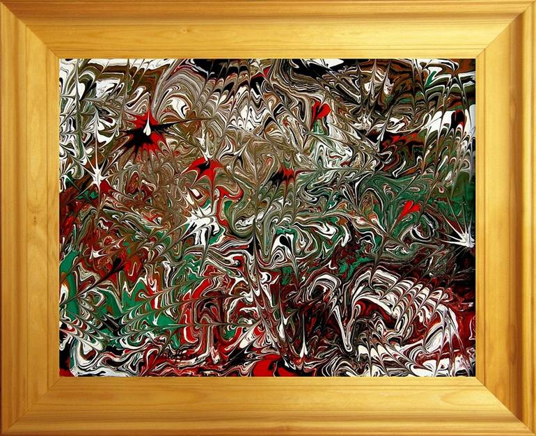 Original Abstract Painting by Tommie Olofsson