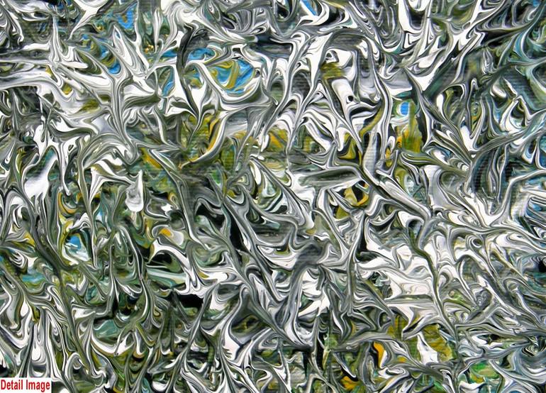 Original Abstract Expressionism Abstract Painting by Tommie Olofsson