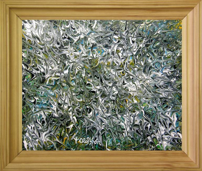 Original Abstract Expressionism Abstract Painting by Tommie Olofsson
