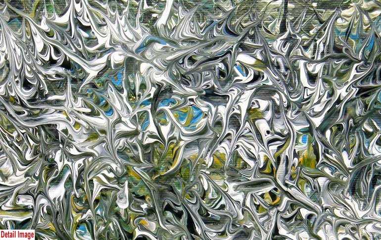 Original Abstract Expressionism Abstract Painting by Tommie Olofsson