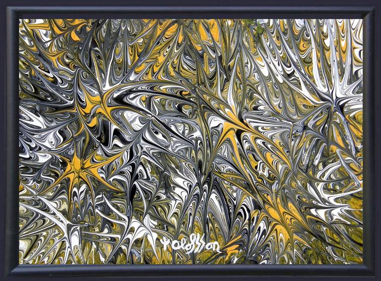 Original Abstract Expressionism Abstract Painting by Tommie Olofsson