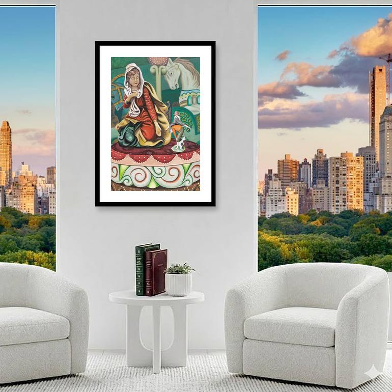 Original Conceptual Fantasy Painting by Darwin Stead Studio