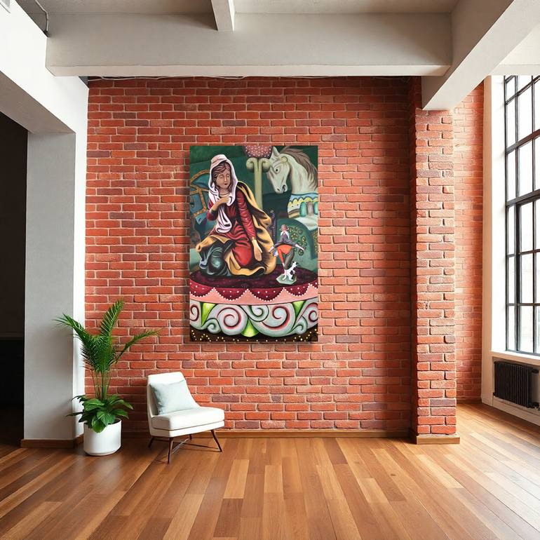 Original Conceptual Fantasy Painting by Darwin Stead Studio