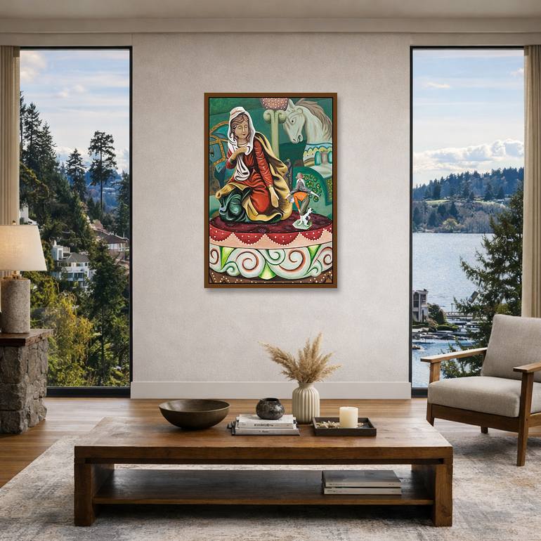 Original Conceptual Fantasy Painting by Darwin Stead Studio
