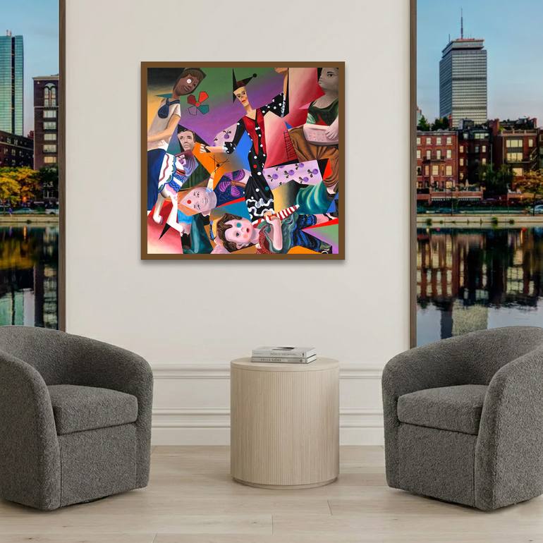 Original Contemporary Fantasy Painting by Darwin Stead Studio