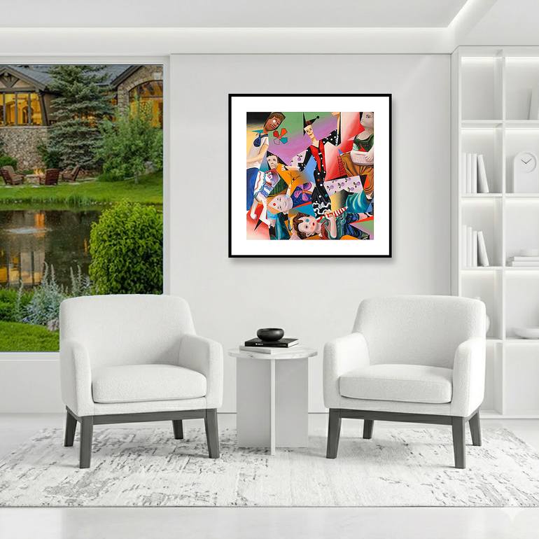 Original Contemporary Fantasy Painting by Darwin Stead Studio
