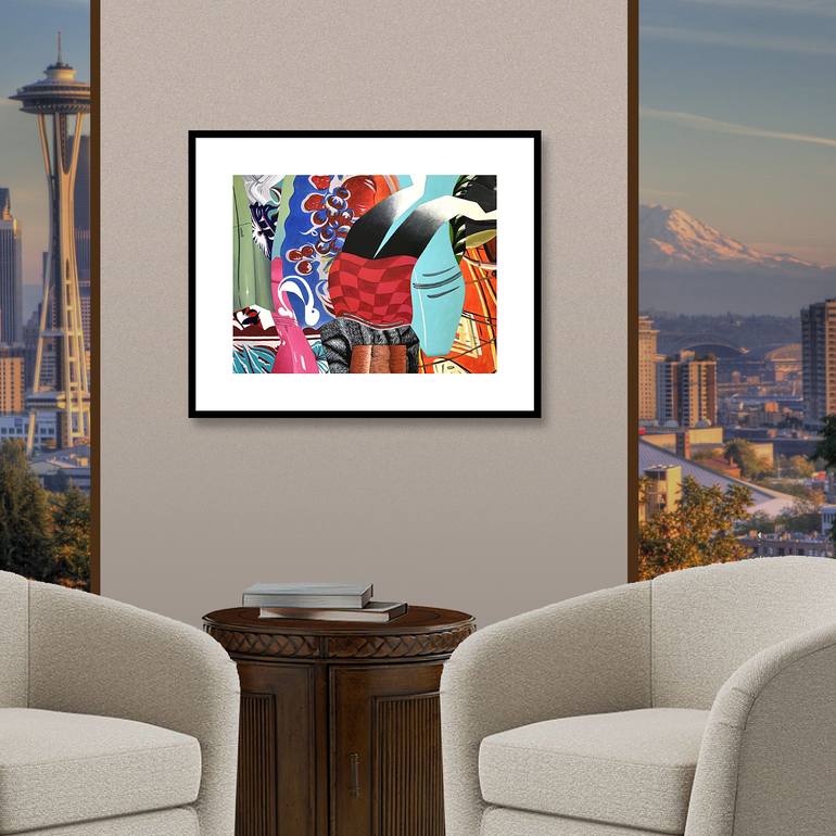 Original Conceptual Still Life Painting by Darwin Stead Studio
