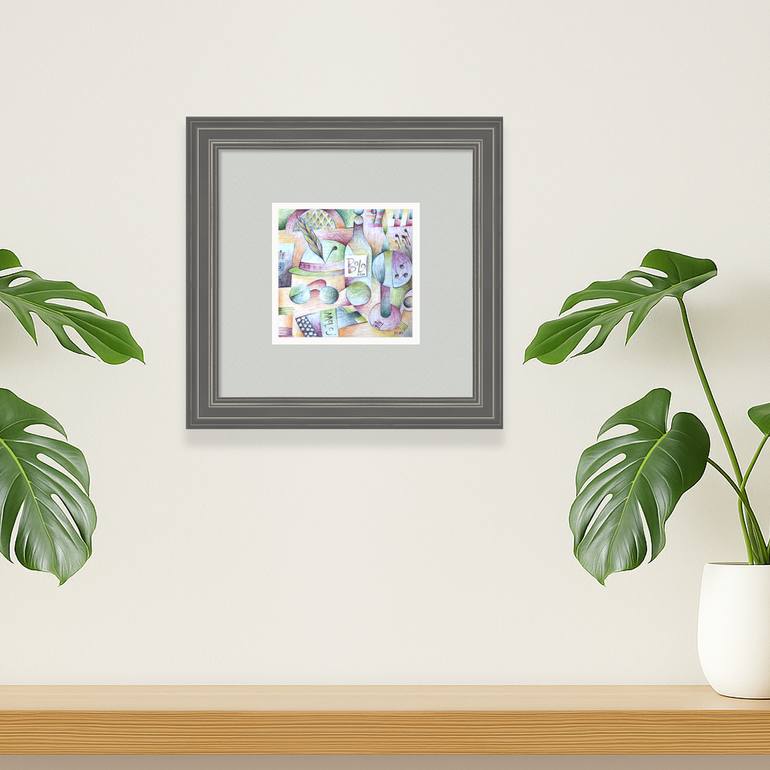 Original Classicism Still Life Drawing by Darwin Stead Studio