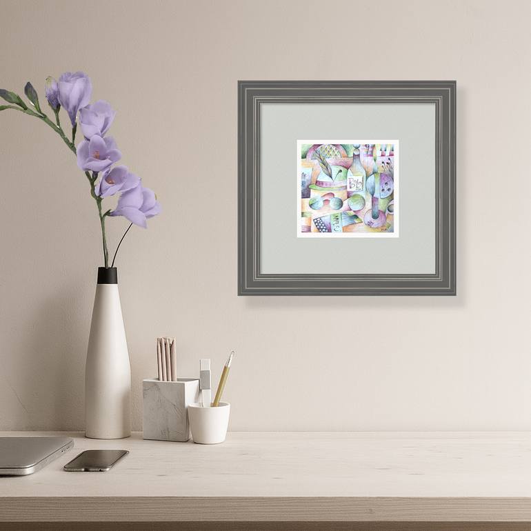 Original Classicism Still Life Drawing by Darwin Stead Studio