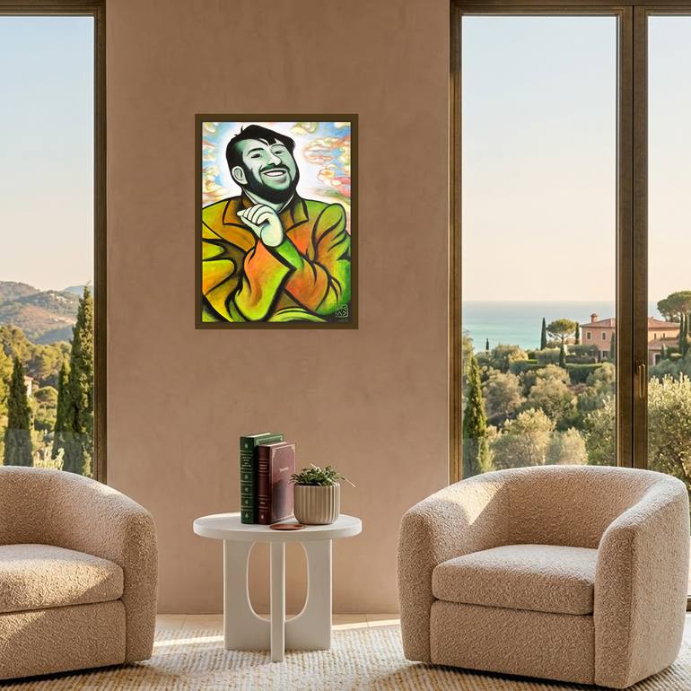 Original Conceptual People Painting by Darwin Stead Studio