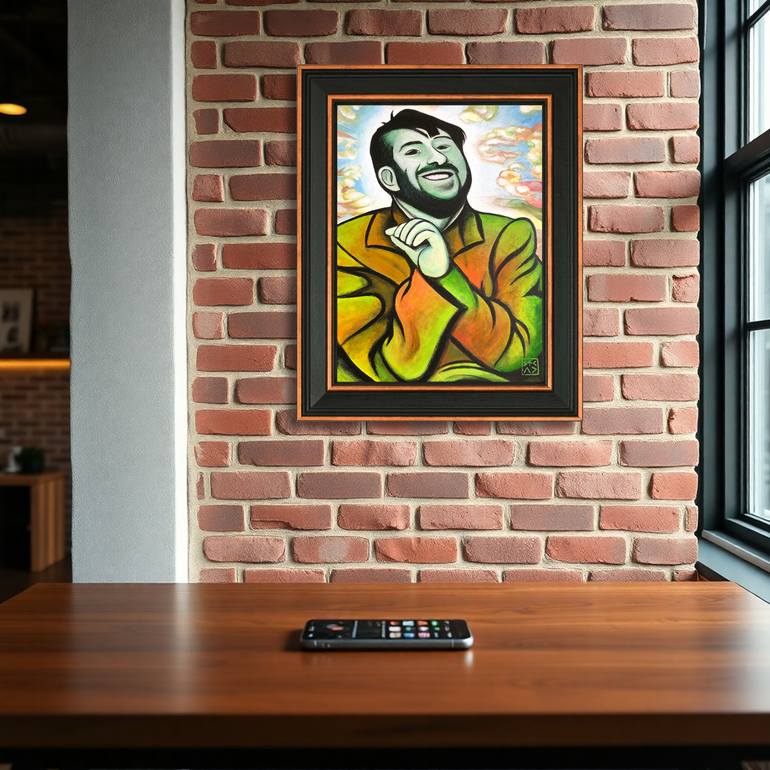 Original Conceptual People Painting by Darwin Stead Studio