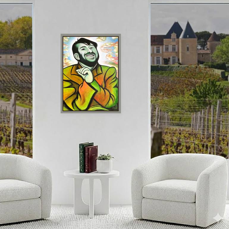Original Conceptual People Painting by Darwin Stead Studio
