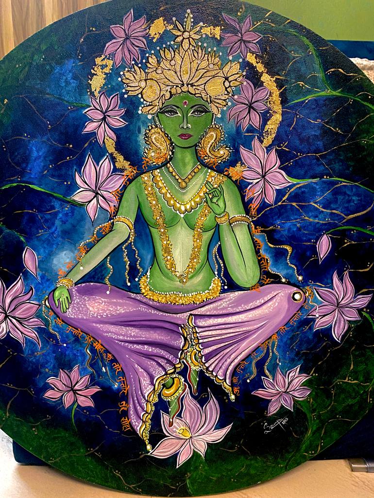 Original Contemporary Abstract Painting by Soumya Sharma