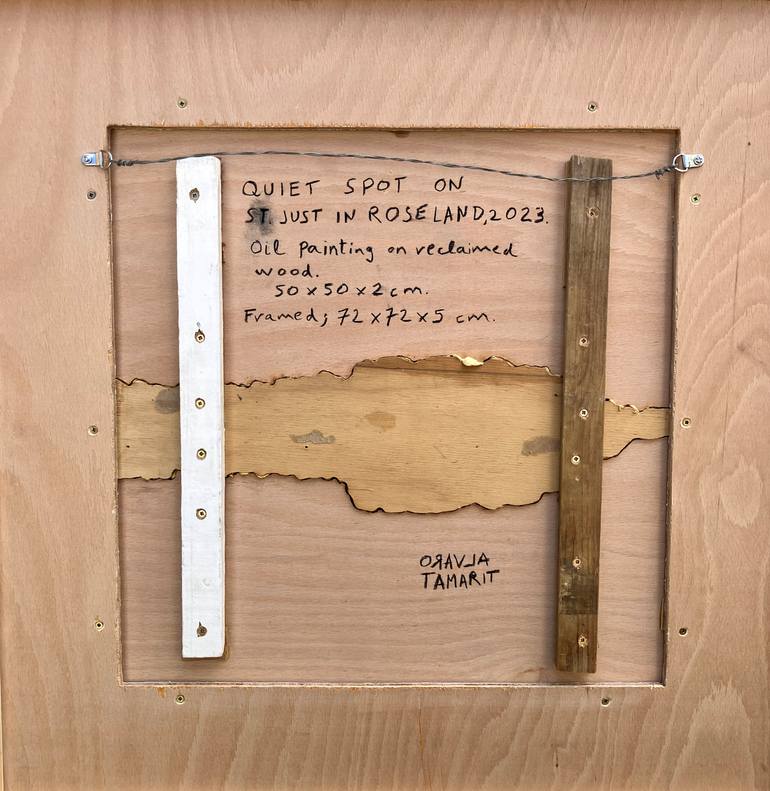 Original Expressionism Landscape Painting by Alvaro Tamarit