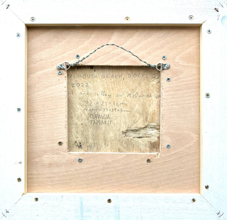 Original Expressionism Boat Collage by Alvaro Tamarit