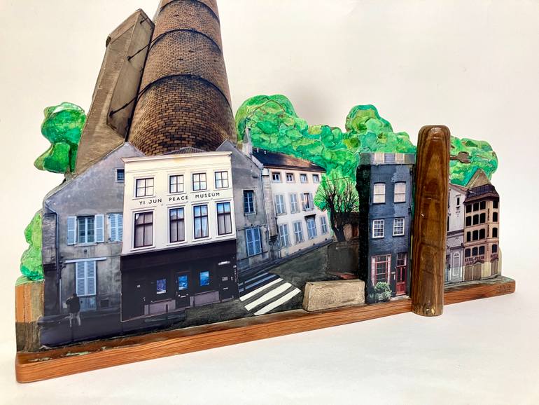 Original Contemporary Architecture Sculpture by Alvaro Tamarit