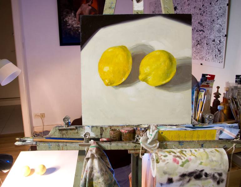 Original Figurative Abstract Painting by Olivier Payeur
