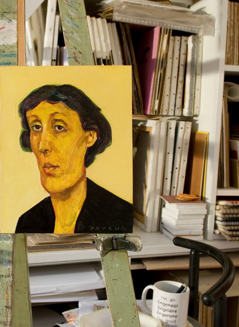 Original Figurative People Painting by Olivier Payeur