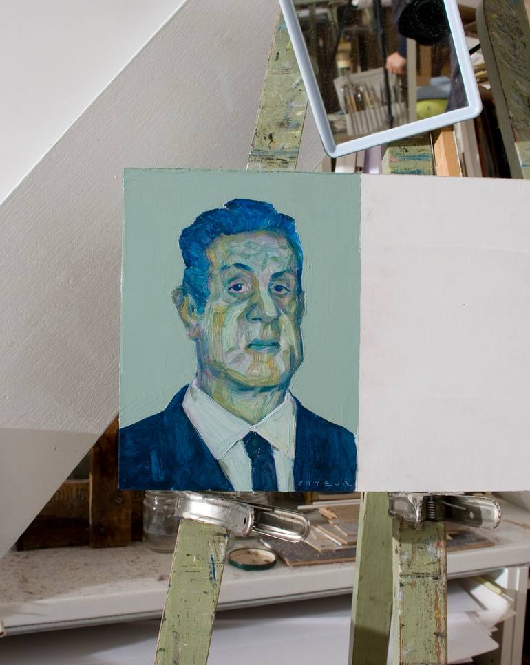 Original Figurative People Painting by Olivier Payeur