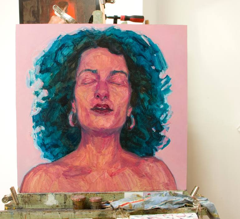 Original Figurative Abstract Painting by Olivier Payeur