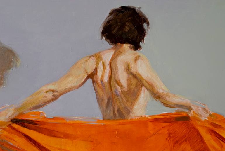 Original Figurative Nude Painting by Olivier Payeur