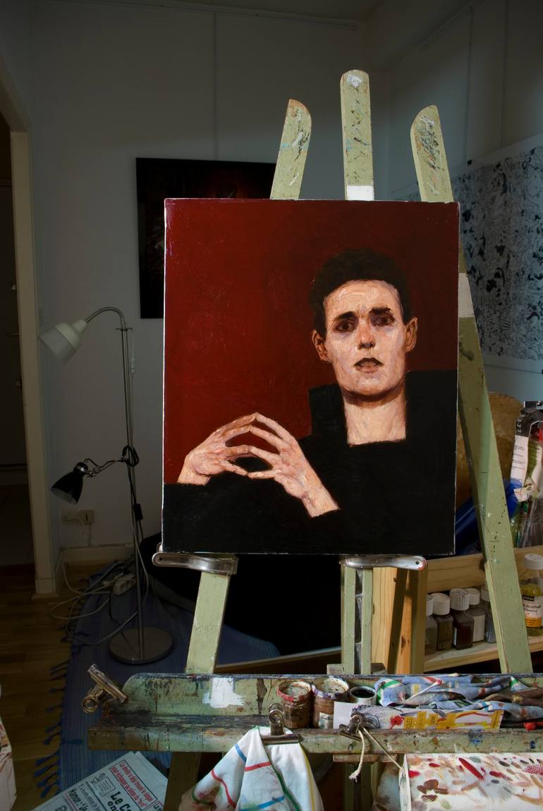 Original Figurative People Painting by Olivier Payeur