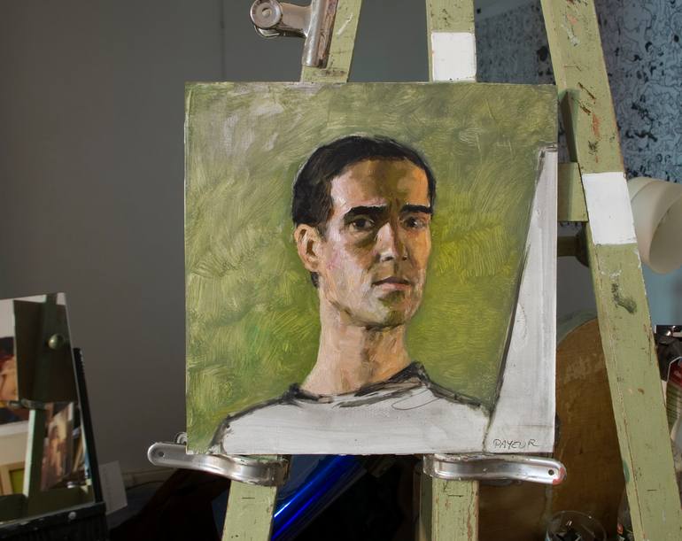 Original Figurative People Painting by Olivier Payeur