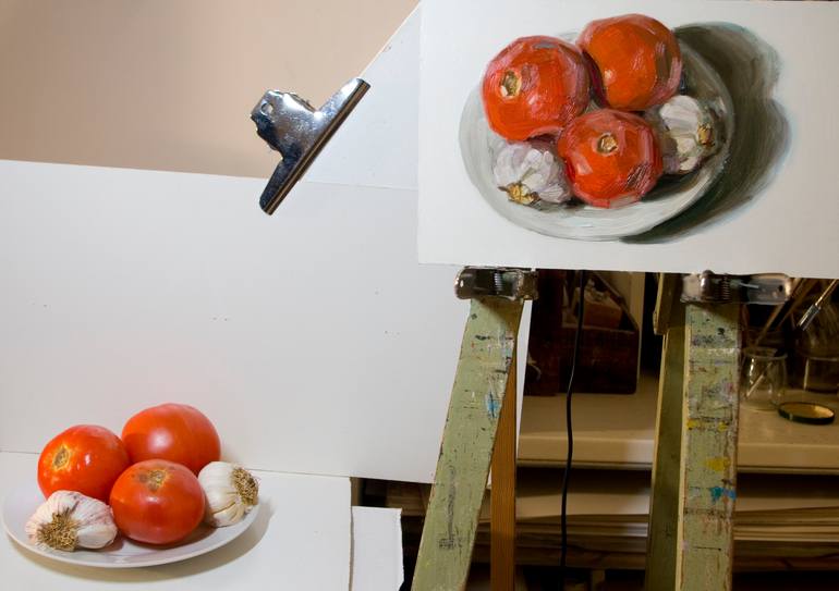 Original Figurative Still Life Painting by Olivier Payeur