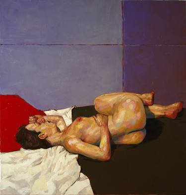 Original Figurative Nude Paintings by olivier payeur
