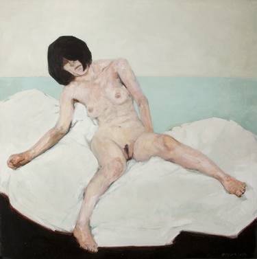 Original Modern Nude Paintings by olivier payeur