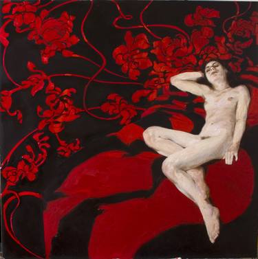 Original Fine Art Nude Paintings by olivier payeur
