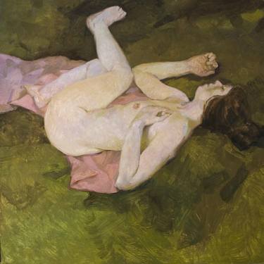 Original Impressionism Nude Paintings by olivier payeur