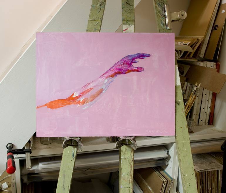 Original Expressionism People Painting by Olivier Payeur