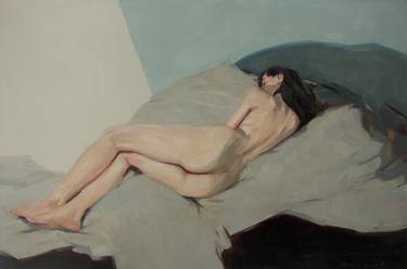 Original Figurative Nude Paintings by olivier payeur