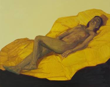 Original Figurative Nude Paintings by olivier payeur