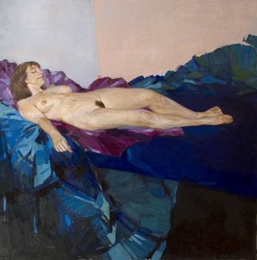 Original Figurative Nude Paintings by olivier payeur