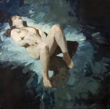 Original Figurative Nude Paintings by olivier payeur