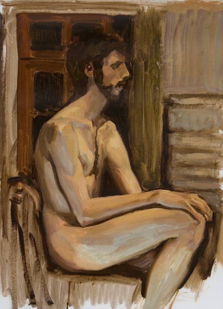 Original Figurative Abstract Paintings by Olivier Payeur