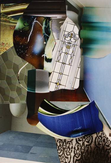 Original Abstract Collage by John Braken